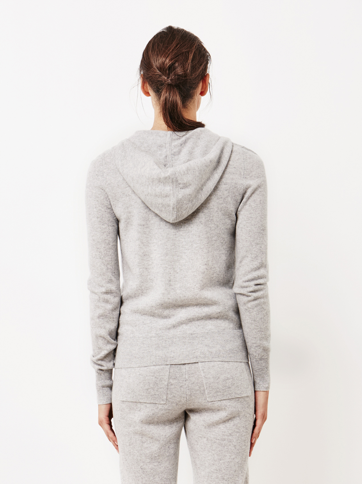 Women's Hoodie Soft Goat 100 cashmere
